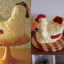 Re-attempted the chicken cake My skills have  improved