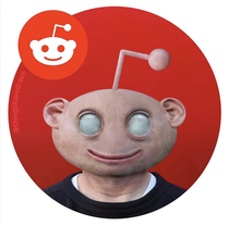Realistic Reddit Logo