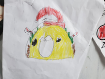 Really enjoying my kids taco Santa