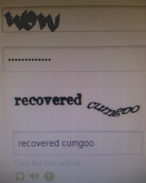 Recovered-oh yup ok