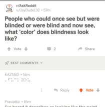 Redditing while blind