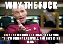 Regarding Johnny Knoxvilles IAmA