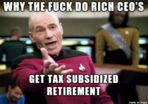 Regarding the bill to CEO retirement subsidies