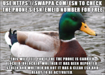 Remember to always do this before buying a phone through EbayCraigslist to avoid a potential scam