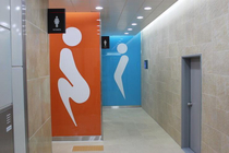 Restroom in Korea subway station