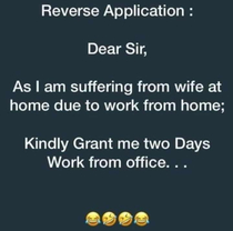 Reverse Application