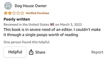 Review of poorly edited book