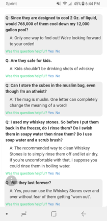 Reviews for Whiskey Stones