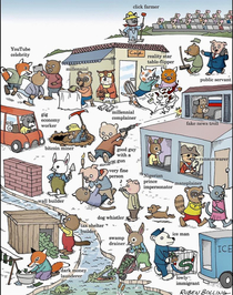 Richard Scarrys Busytown given a st-century update