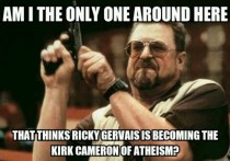 Ricky Gervais is funny but