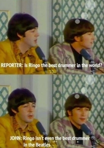 Ringo on the Beatles