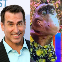 Rob Riggle looks like Roy from Dinosaurs