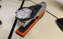 Rob Schneider isa stapler Rated PG-