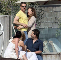 Robert Downey Jrs dog is into some kinky stuff