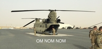 Rode in a chinook today Had to take this opportunity