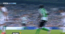Ronaldo kicks a ball into his own face