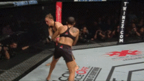 Ronda Rousey getting punched in the face