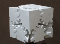 Rotating Gear Cube