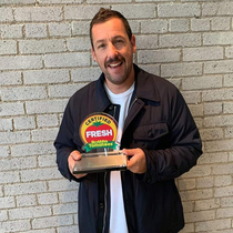 Rotten Tomatoes gave Adam Sandler a belated birthday present His comedy special  Fresh is actually Certified Fresh at  Congratulations and so they gave him a gift for breaking away from most of his work getting bad scores on the site