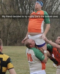 Rugby - its not for everyone