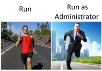 Run as Administrator