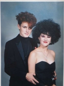 s huh How does my uncles good old high school prom photo sound