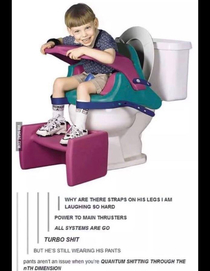 s potty time was on another level