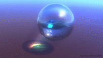s style cg water in a bubble
