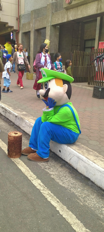 Sad Luigi