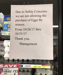 Safety concerns