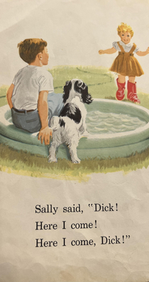 Sally said Dick