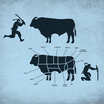 samurai vs bull