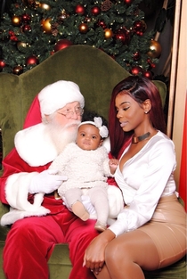 Santa looking like hes gonna risk it all My repost at Christmas