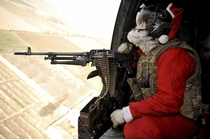 Santa out on his naughty patrol