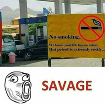 Savage Petrol station