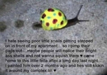 Save the snails