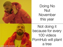 Saving the world one nut at the time