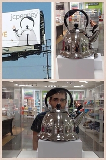 Saw the Hitler Kettle at JCPenney In a glass case none the less