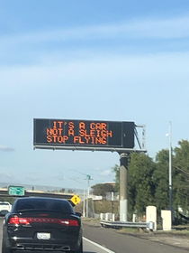 Saw This Along Interstate  in San Diego