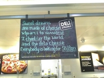 Saw this at my local stores cheese counter