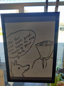 Saw this at the Dog Veterinarian today