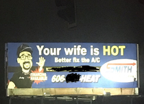 Saw this billboard yesterday