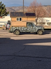 Saw this floating tiny house this morning
