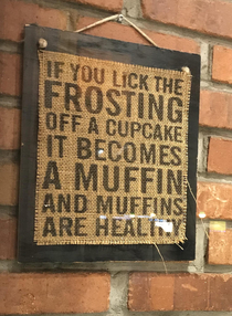 Saw this funny sign at a bakery
