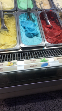Saw this gelato flavor in Italy I was too afraid to try it