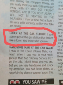 Saw this in my newspaper