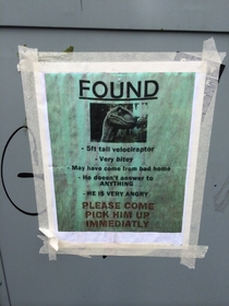 Saw this in South Boston Lets get the word out to get this guy home