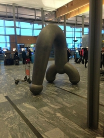 saw this in the Oslo airport best part is there are more around