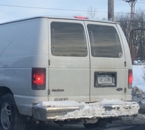 Saw this license plate on a rape van