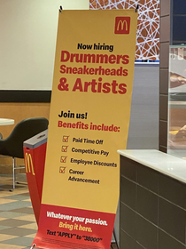 Saw This McDonalds Today So is there a band that is going to perform at McDonalds
